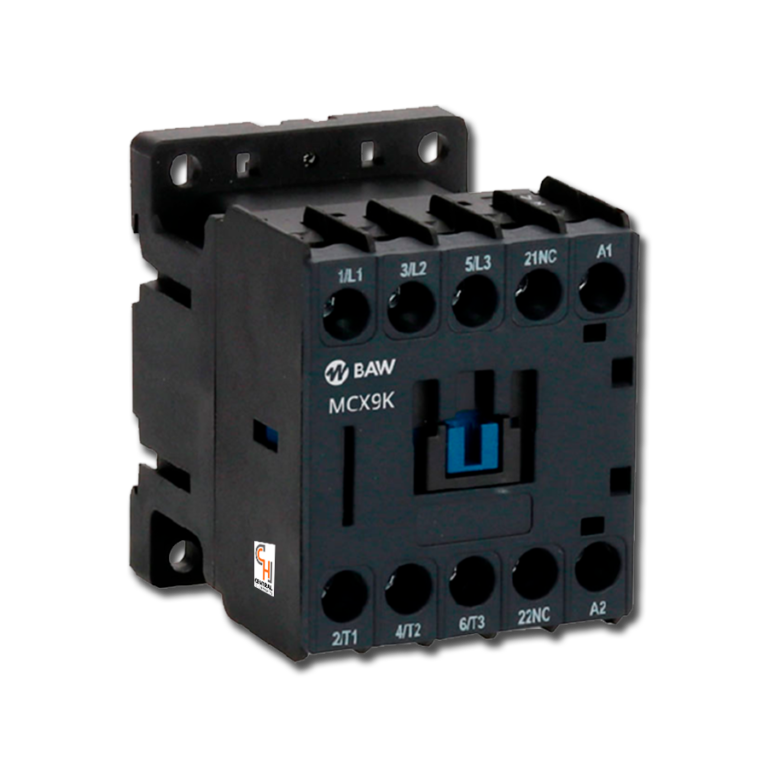 Mini Contactor 3p 9A 1no Bobina MCX9K9-10N24 BAW