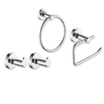 Set De 4 Piezas De Accesorios Para Baño Sensus