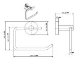 Set De 4 Piezas De Accesorios Para Baño Sensus - Imagen 3