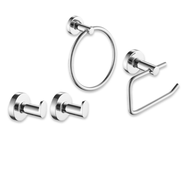 Set De 4 Piezas De Accesorios Para Baño Sensus