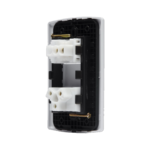 Interruptor 1 Punto y Tomacorriente 10Amp Sica