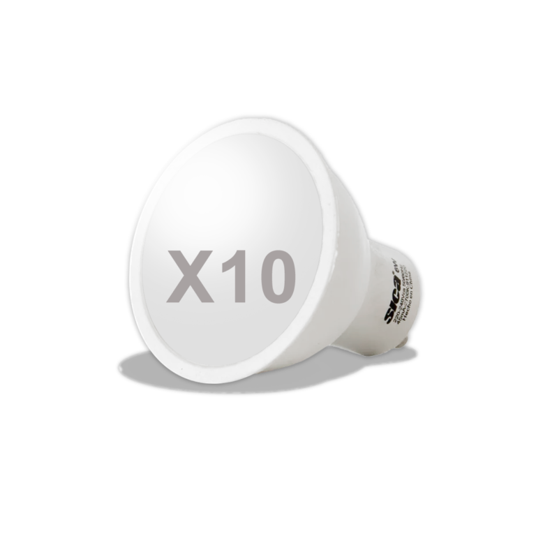 Lampara LED 6W  GU10 HP Luz Fria 400LM Sica