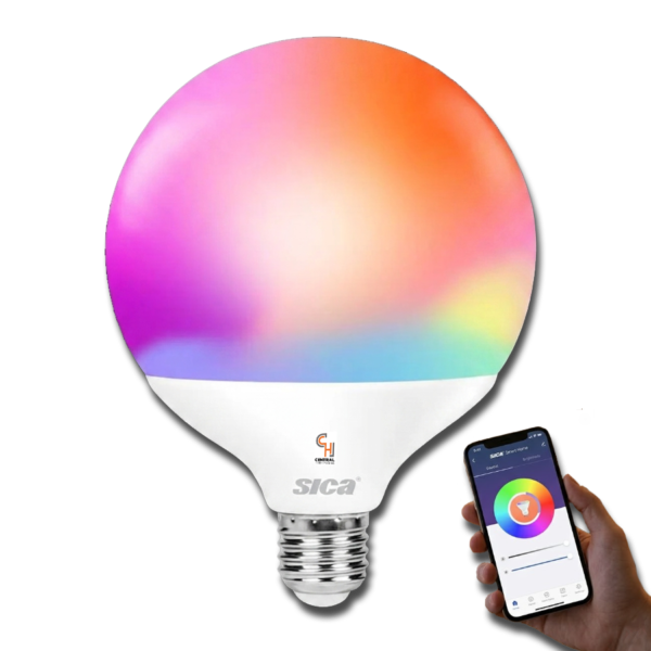 Lámpara LED Smart Globo 13W RGB – SICA