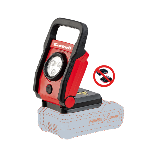 Linterna Reflector Flexible a Batería Einhell TE-CL 18 Li Solo