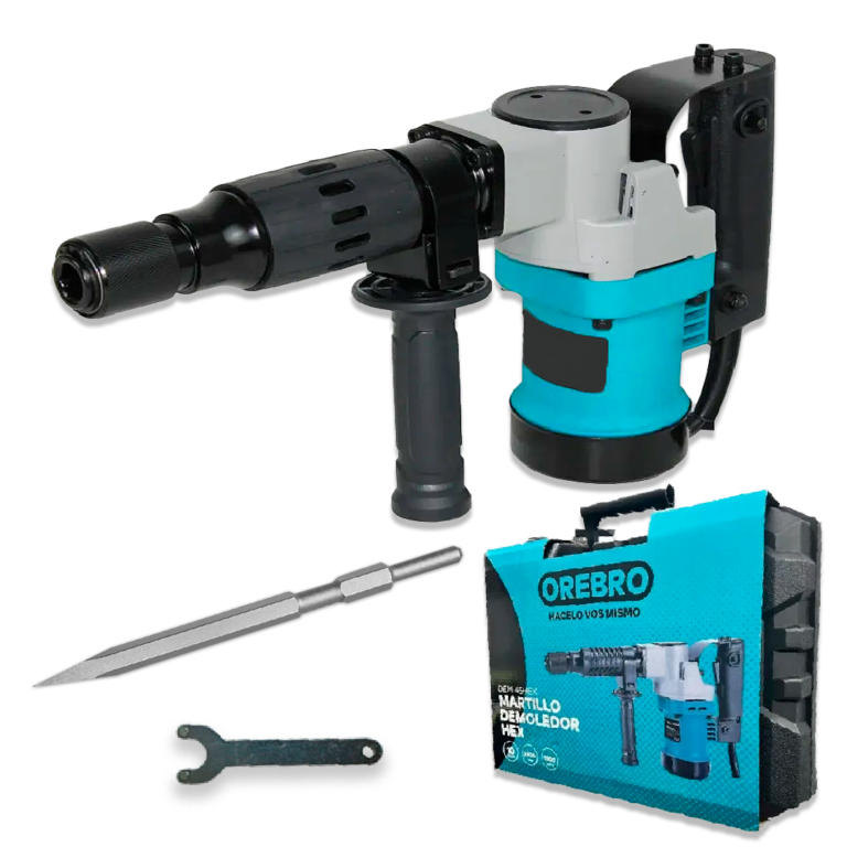 Martillo Demoledores 10 Joules Orebro DEM-45HEX
