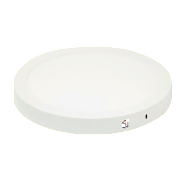 Plafon Superficial Redondo LED 24 W Luz Día Sica