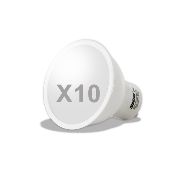 Lampara LED 6W  GU10 HP Luz Fria 400LM Sica