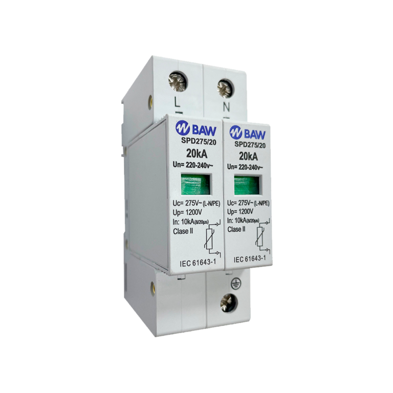 Protector De Sobretension Descargas Atmosfericas Rayos 20ka BAW SPD275/20D