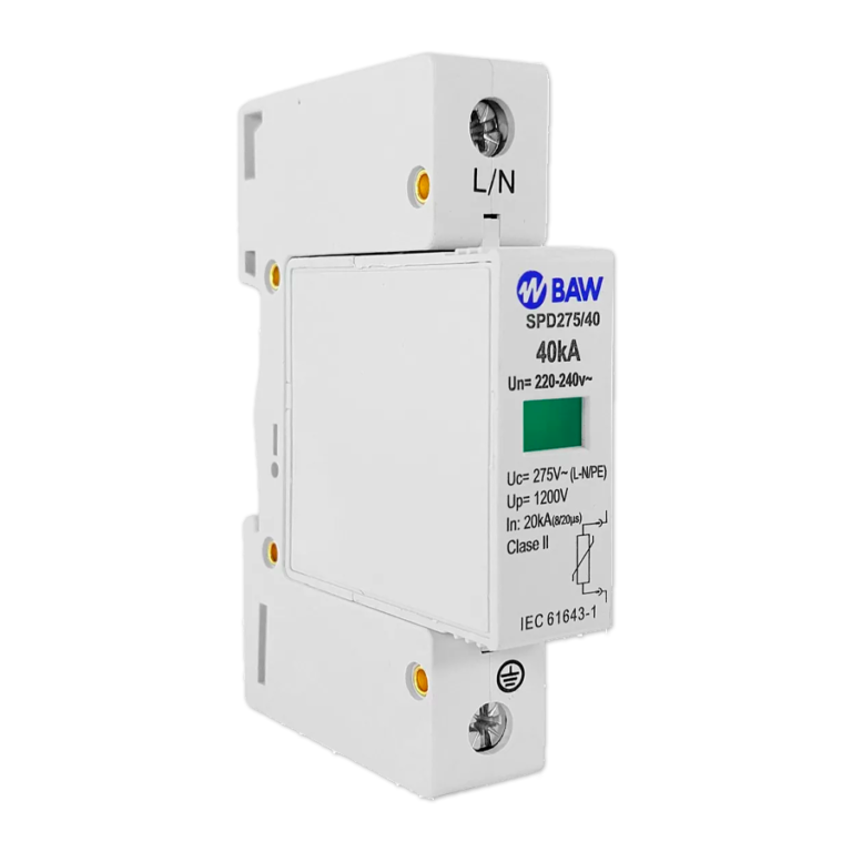 Protector De Sobretensión Descargas Atmosféricas BAW SPD275/40