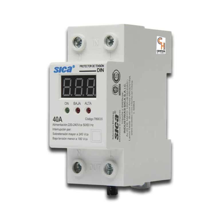 Protector De Tensión DIN 40 Amp. Sica