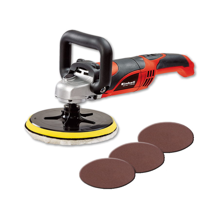 pulidora-lustralijadoras-einhell-cc-po-1100-2-e Pulidora 1100w Einhell CC-PO 1100/2 E