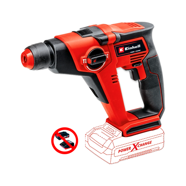 Rotomartillo SDS Plus Inalámbrico Einhell TE-HD 18 Li-Solo