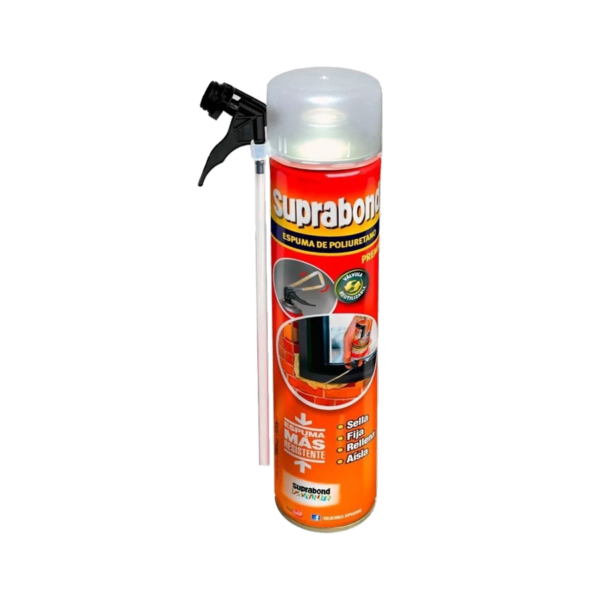 Espuma de Poliuretano Premium 750ml Suprabond