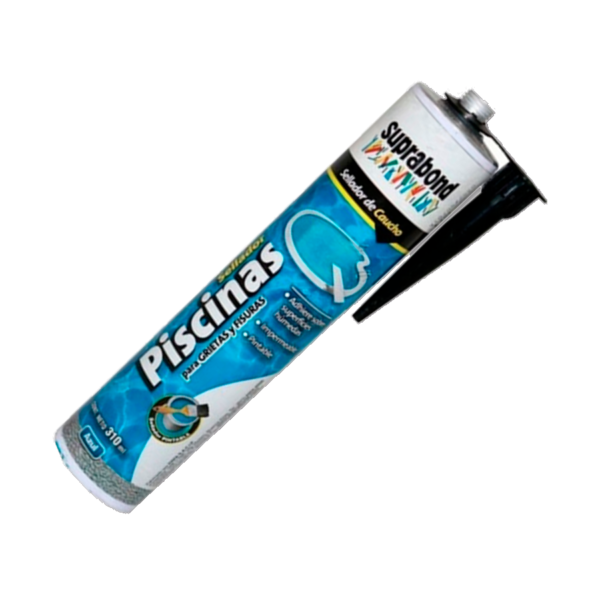 Sellador Piscinas 310ml Azul Suprabond