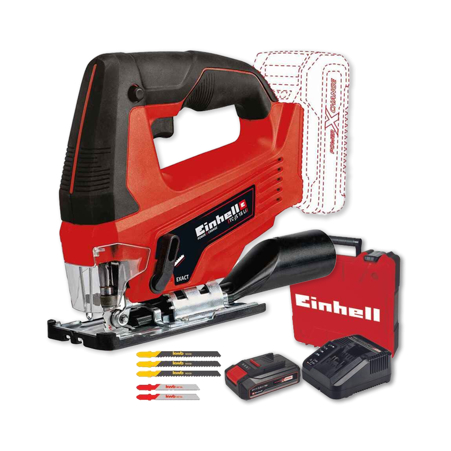 sierra-caladora-einhell-tc-js-18-li Sierra Caladora Inalámbrica Einhell TC-JS 18 Li