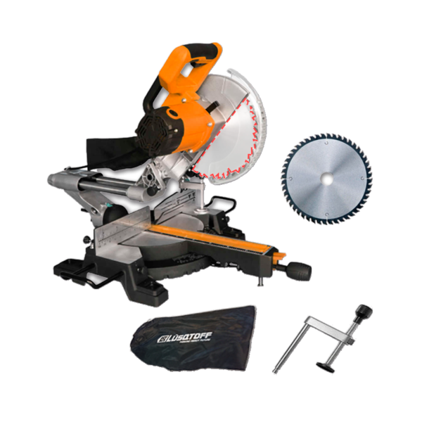 Sierra Ingletadora Telescópica 1800W Lusqtoff LQI-1800