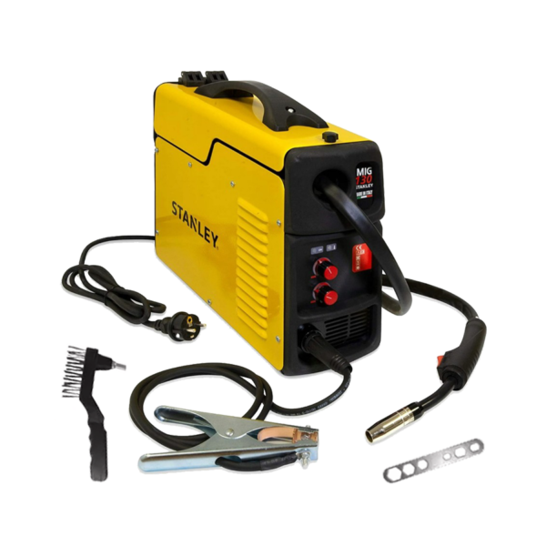 Soldadora Flux Inverter Stanley MIG130