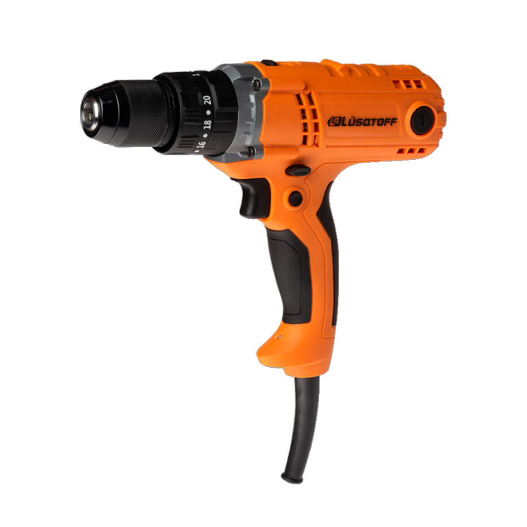 Taladro Atornillador Con Percusión Lusqtoff TAL450-9