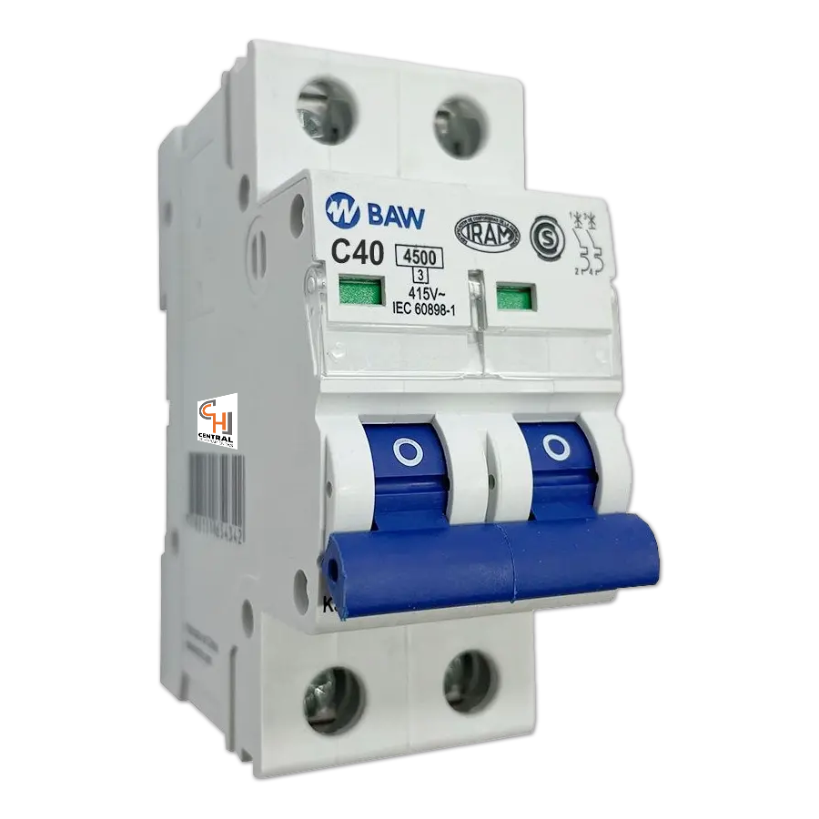 termicas-baw-l42c40 Interruptor Termomagnetico 40A L42C40 BAW - Imagen 1