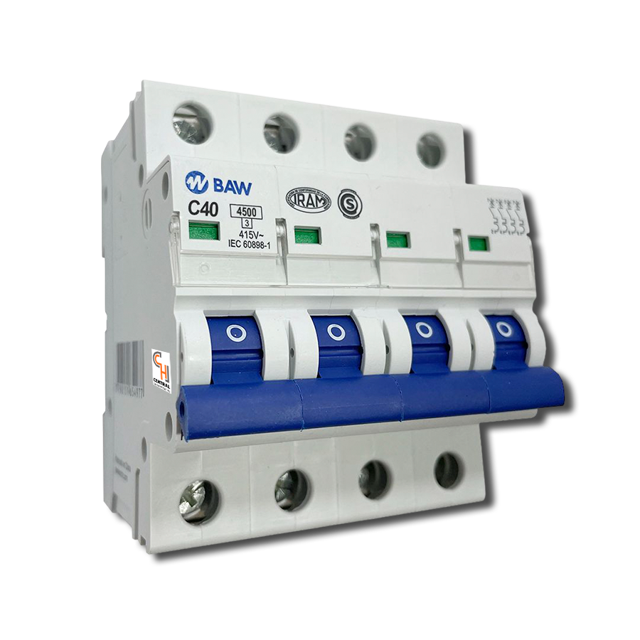 termicas-baw-l44c40 Interrumpor Termomagnético 40A BAW L44C40 - Imagen 1