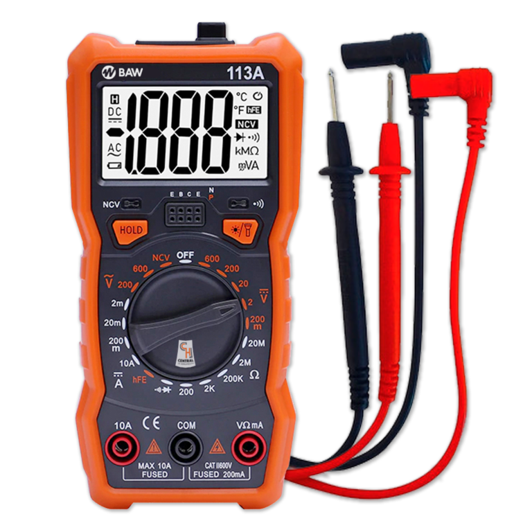 Multimetro Digital 600V 10A BAW RM113A